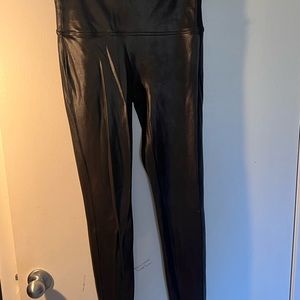 SPANX faux leather leggings